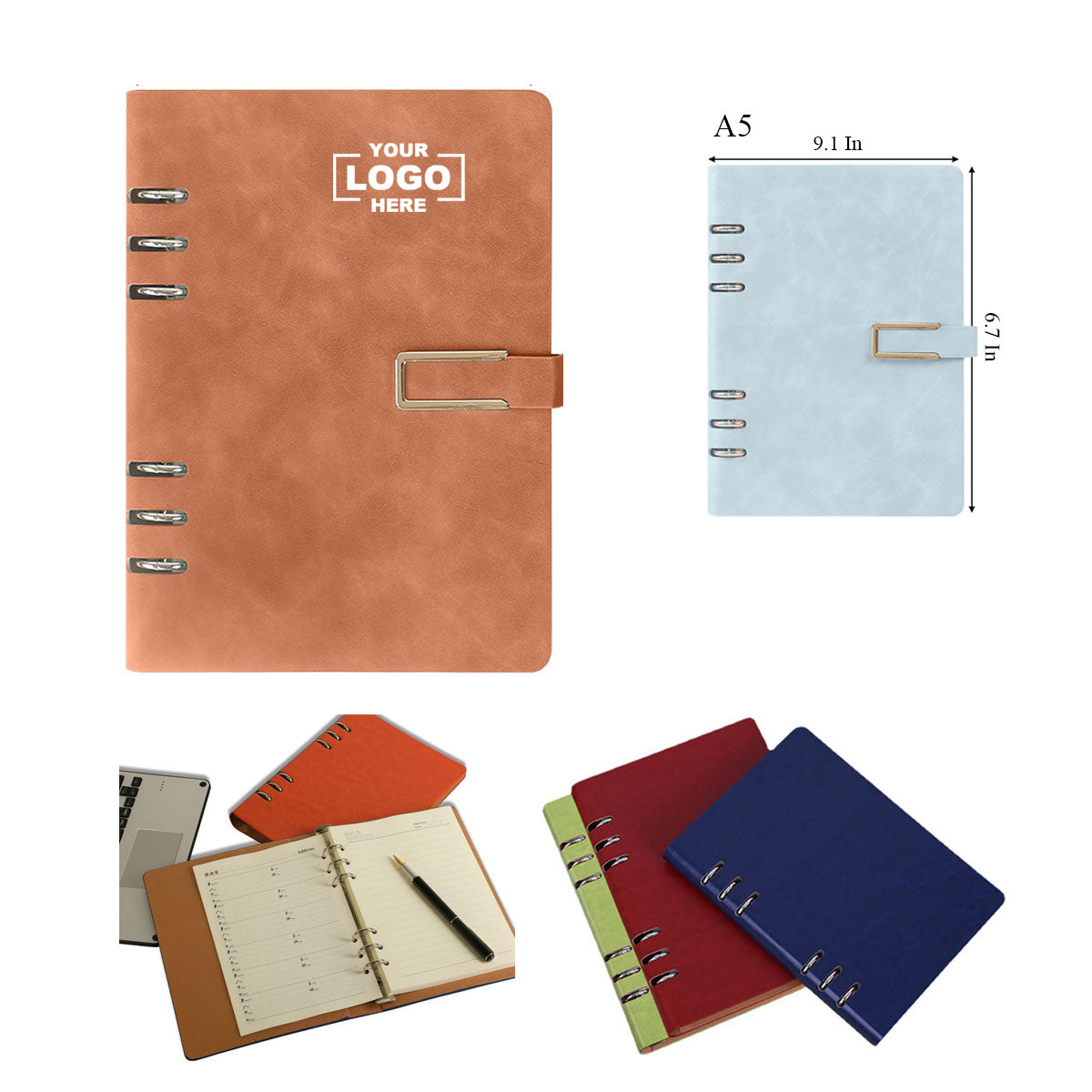 NW029 Ring Binder Loose-Leaf Notebooks