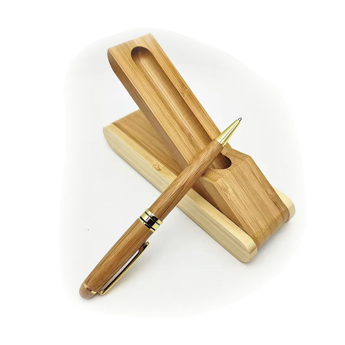 NW028 Bamboo Pen Stationery Set