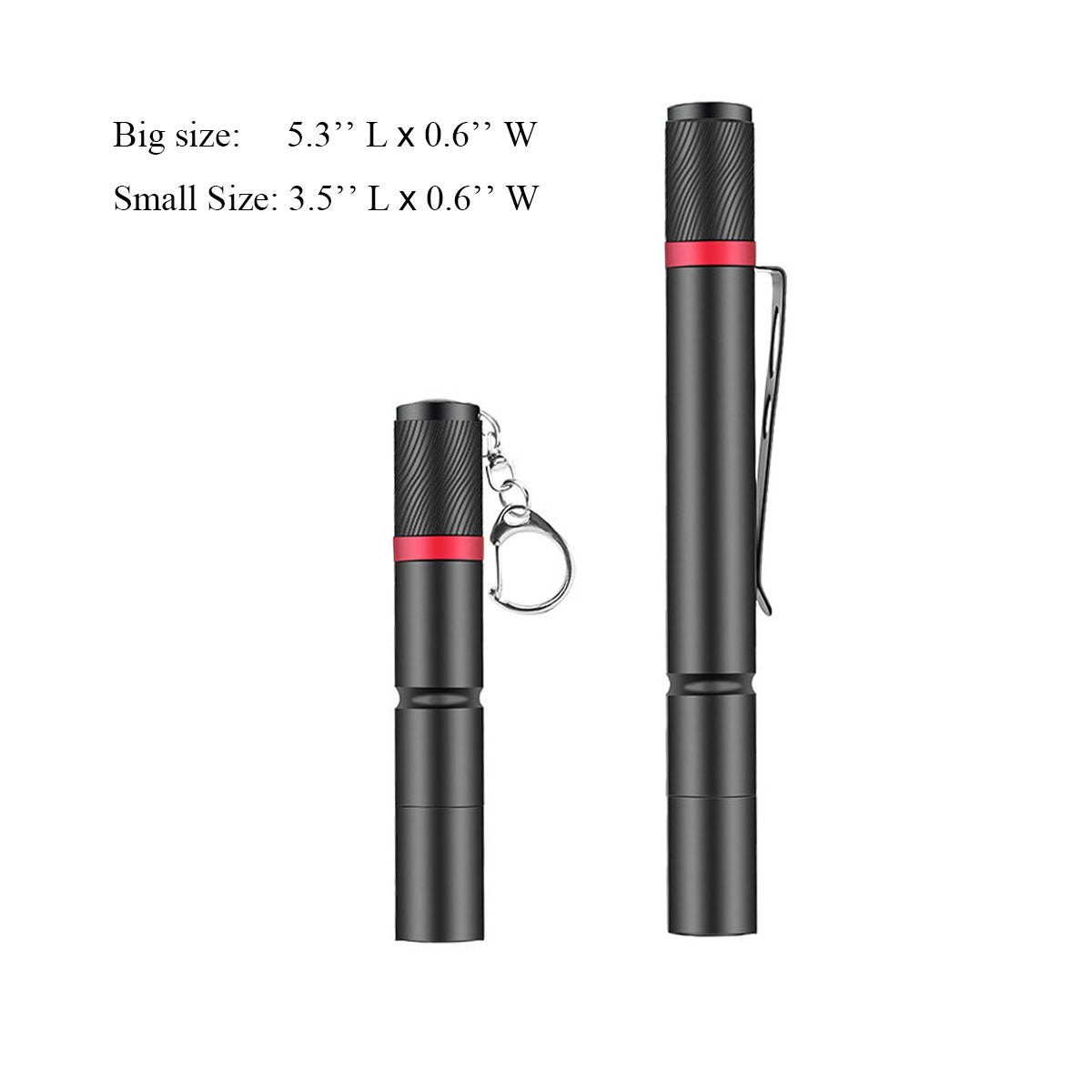 NW042 Aluminum Pen Pocket Flashlights