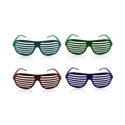 NW017  Colorful Shutter Shadeds Glasses