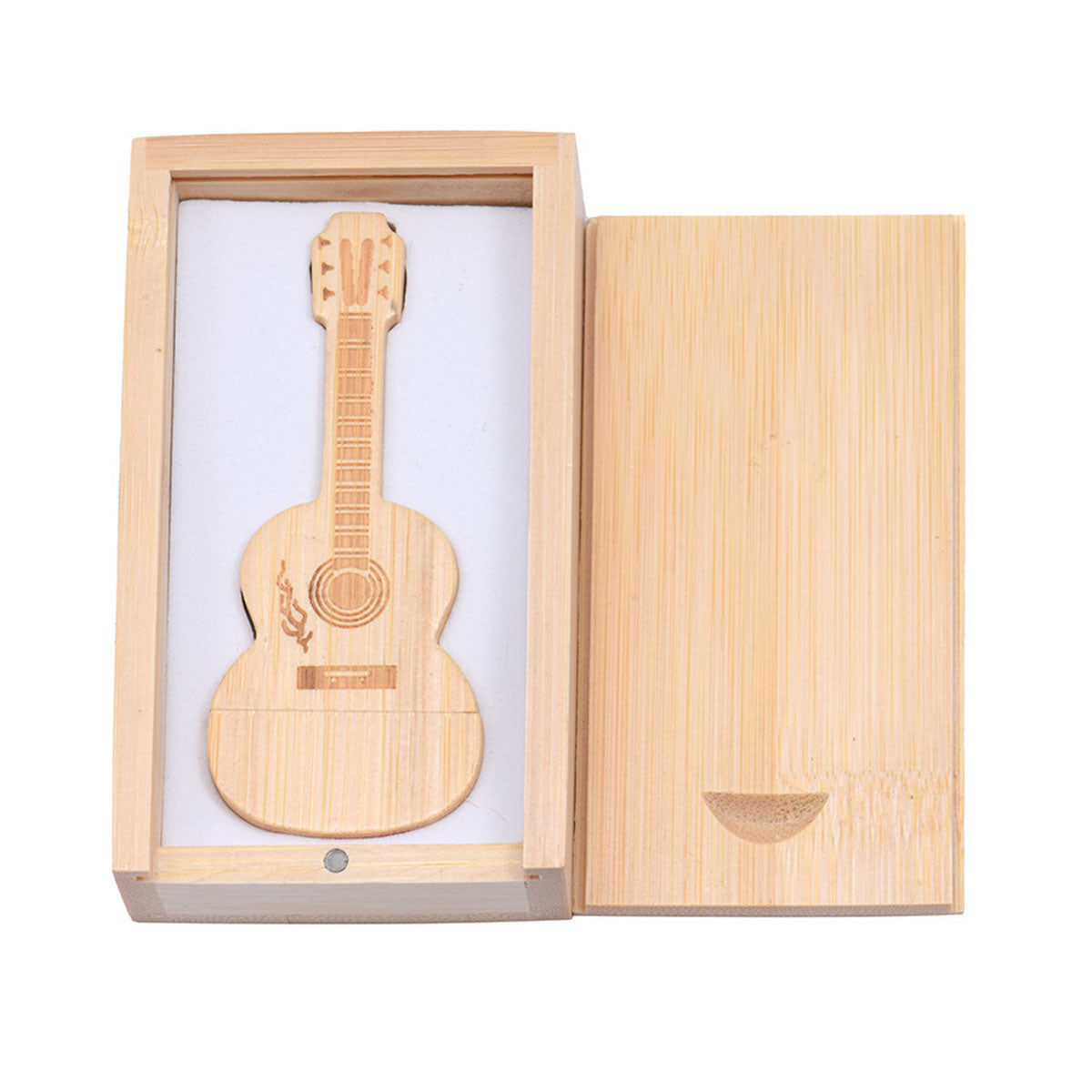 NW056 Wooden Guitar USB Flash Drive