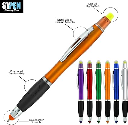 NW064 Double Highlighter Ballpoint Pen