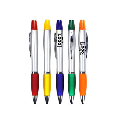 NW065 Candy Double Highlighter Ballpoint Pen