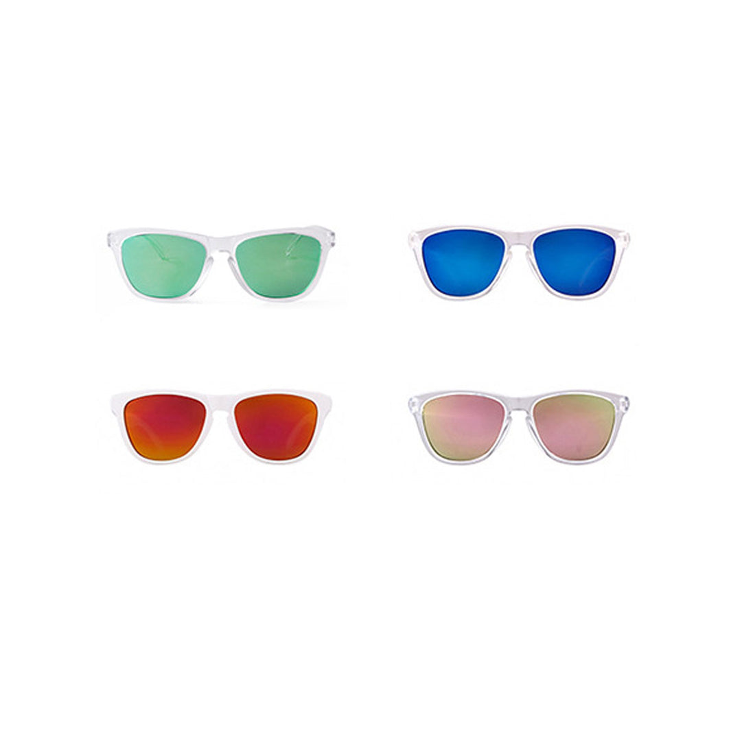 NW016  Retro  Mirror Coating Sunglasses