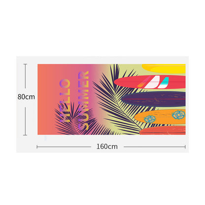 NW053 Extra Large Quick Dry Velvet Beach towel