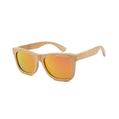 NW060 One-Piece Bamboo Sunglasses