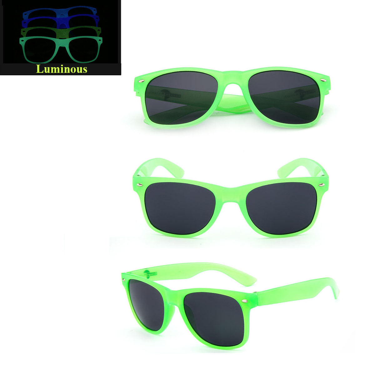 NW008 Luminous Neon Sunglasses