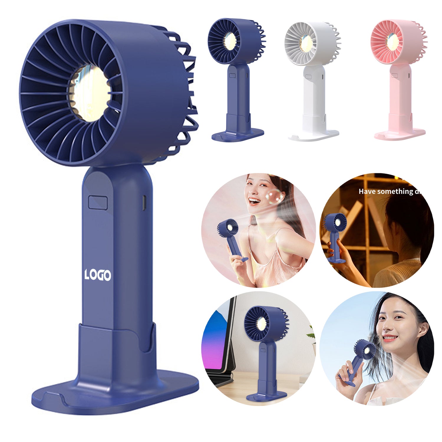 SUPSCH007 Mini Circulator Fan 3 Speed Small Room Portable Desktop Table Cool Fan