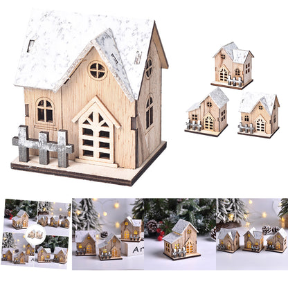 SUPSCH306 Table Centerpiece Christmas Village Houses Decoration