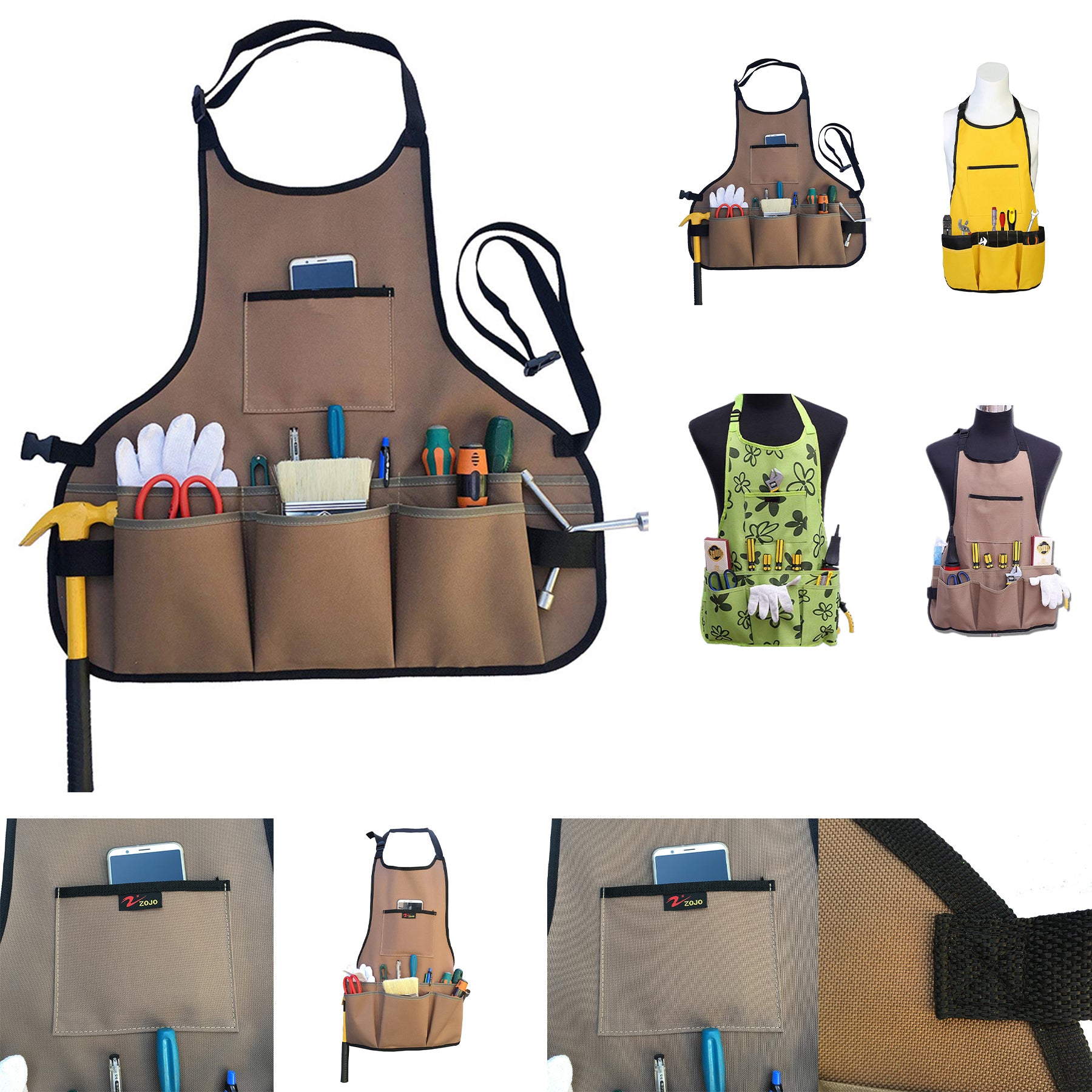 SUPSCH264 Waterproof Garden Tool Apron