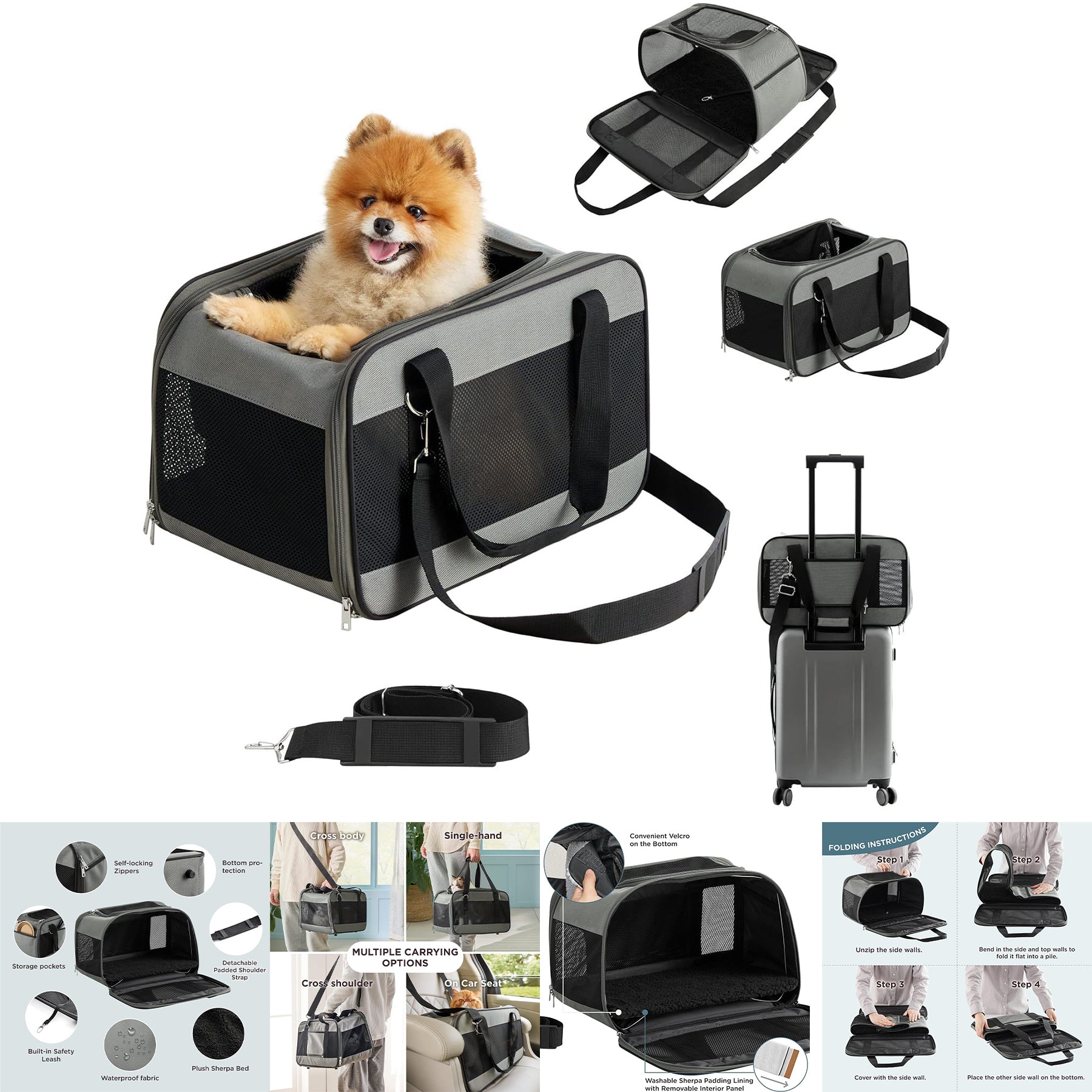 SUPSCH164 Cat Dog Carrier