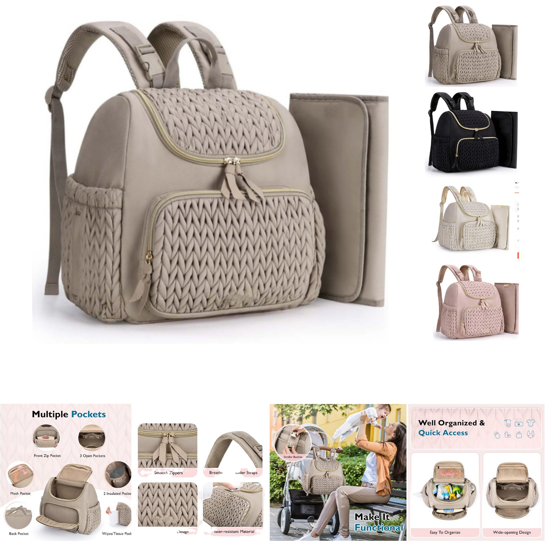 SUPSCH123 Mommore Wickeltasche