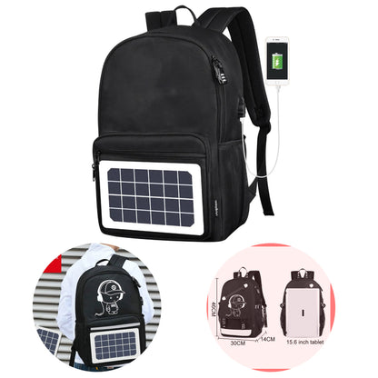 SUPSCH013 Solar USB Charging Smart Backpack