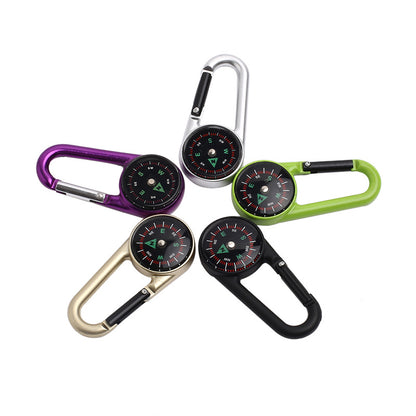 SUPSCH237 Carabiner Clip On Compass Hiking