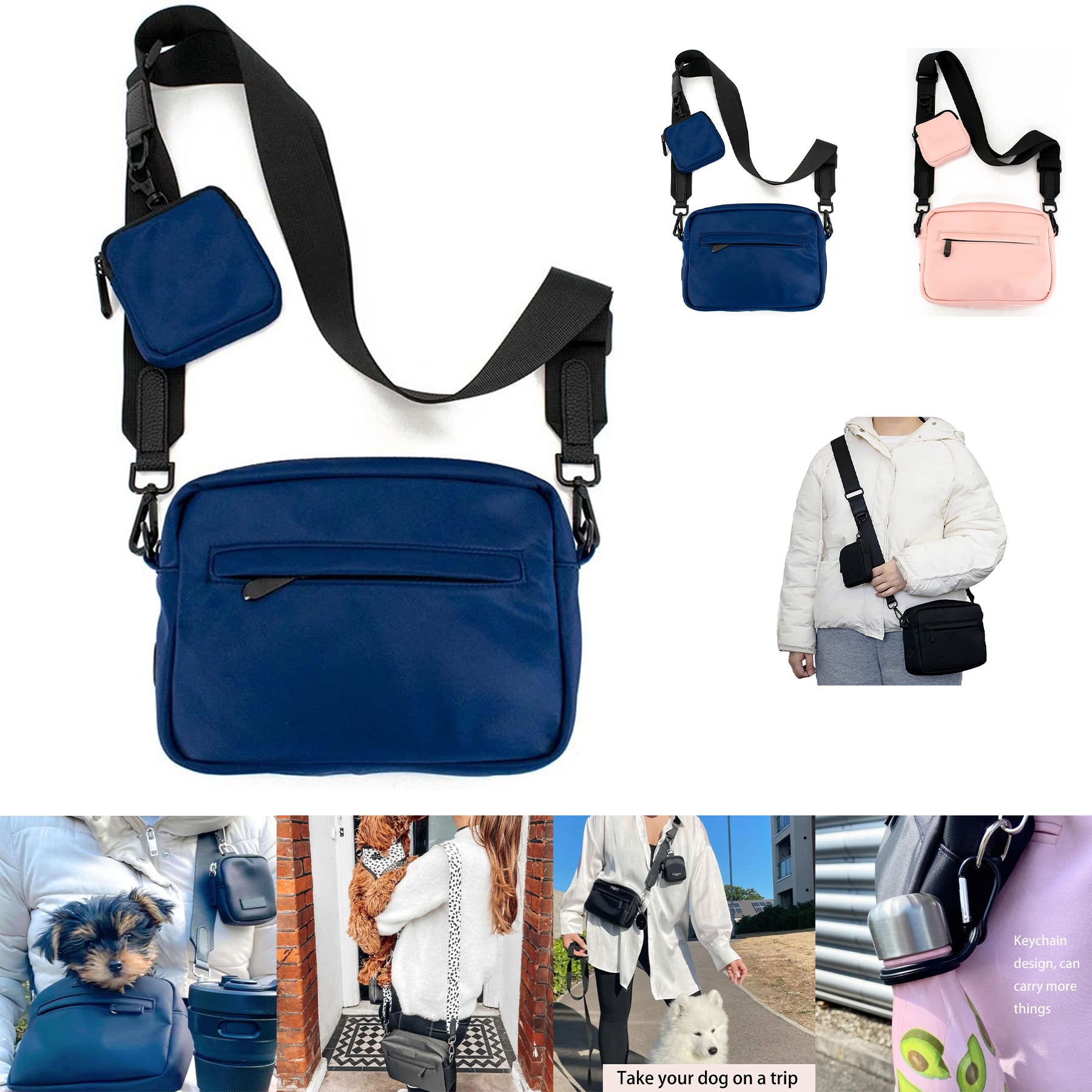 SUPSCH160 Dog Walking Bag