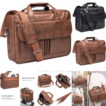 SUPSCH130 Messenger Bag aus Leder