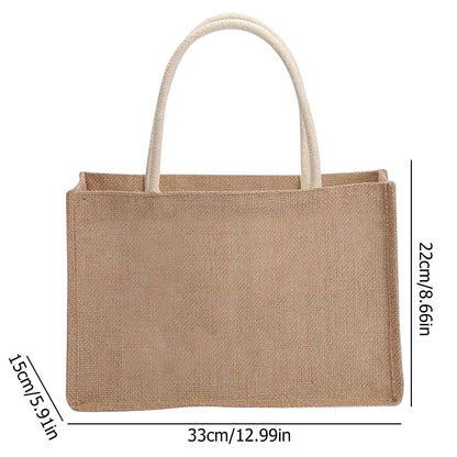 SUPSCH048 Jute Tote Bags