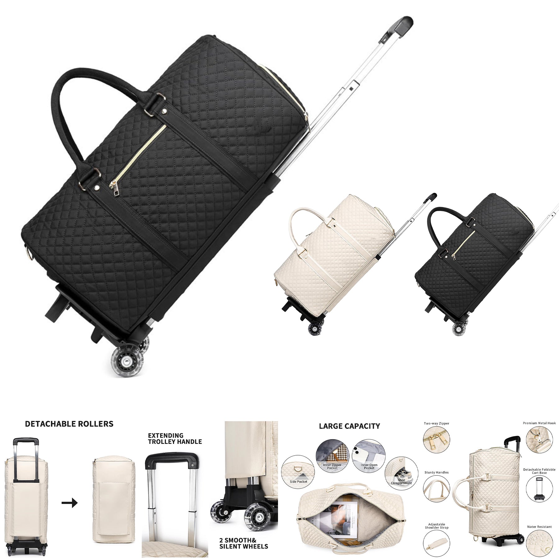 SUPSCH181 Rolling Garment Bag