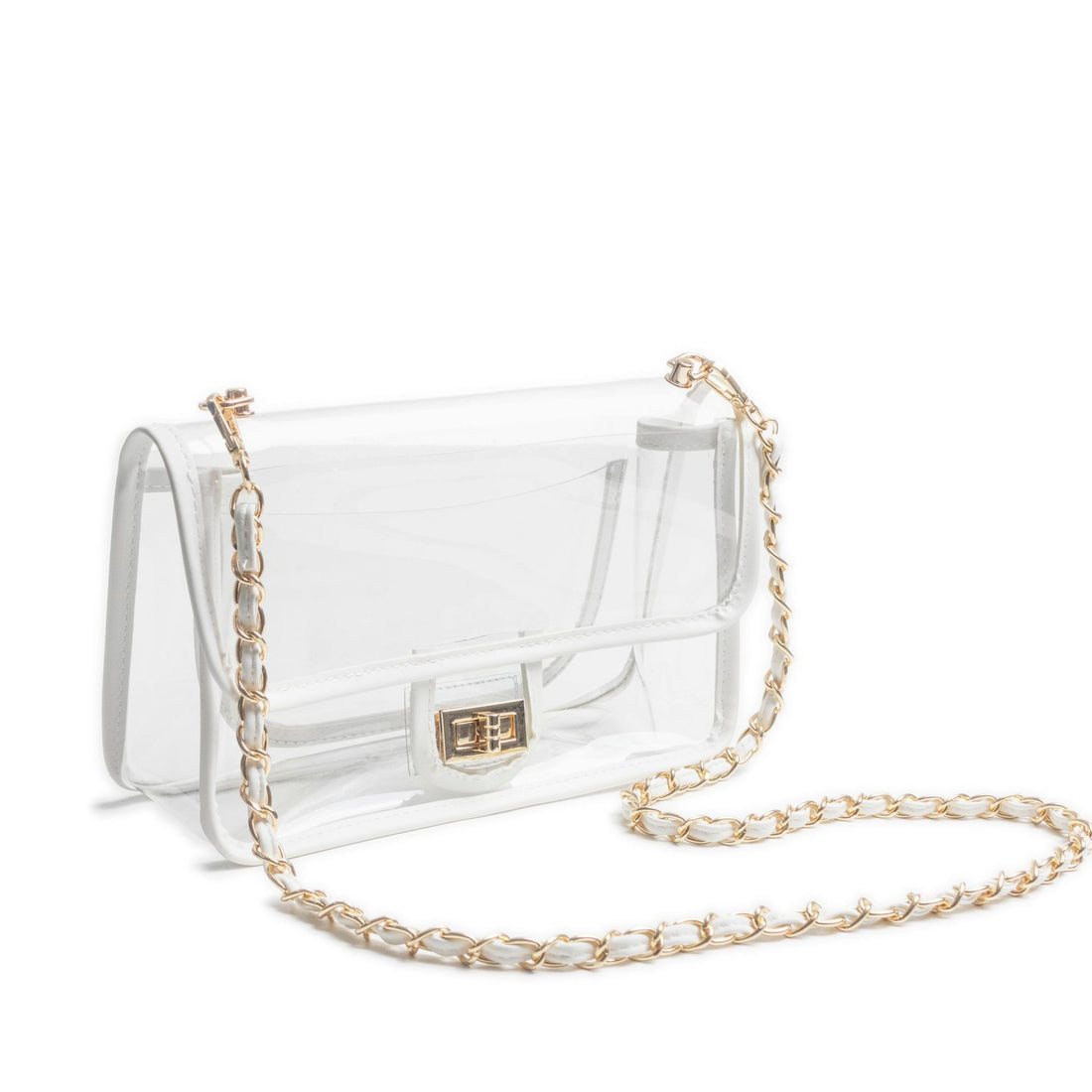 SUPSCH155 Womens PVC Clear Purse Handbag