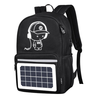 SUPSCH013 Solar USB Charging Smart Backpack