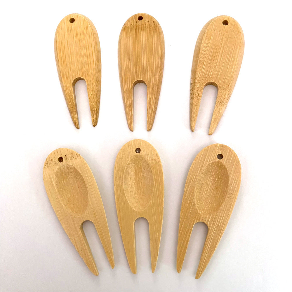 SUPSCH241 Bamboo Golf Divot Tool