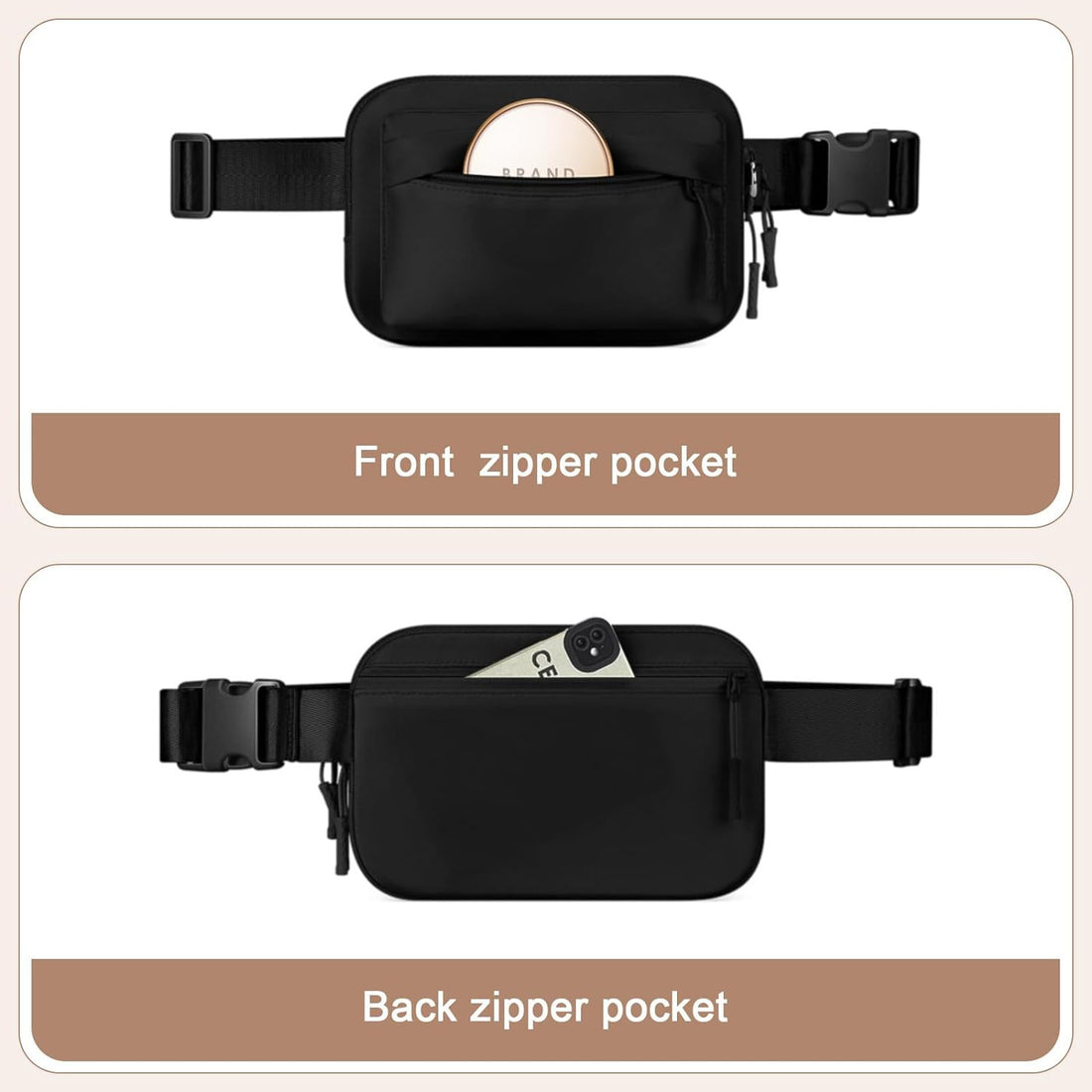 SUPSCH133 Fanny Packs for Women Men