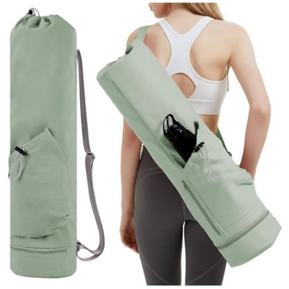 SUPSCH184 Yogamatten-Tasche mit Wasserflaschenfach und Nassfach unten