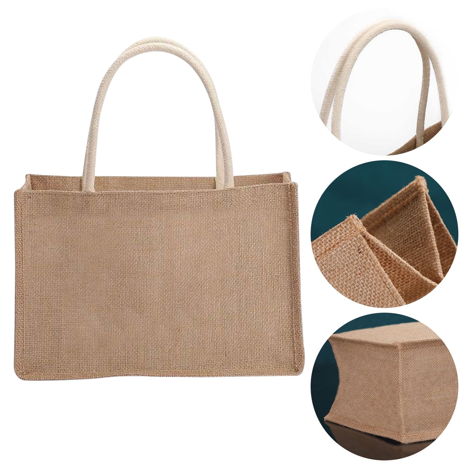 SUPSCH048 Jute Tote Bags