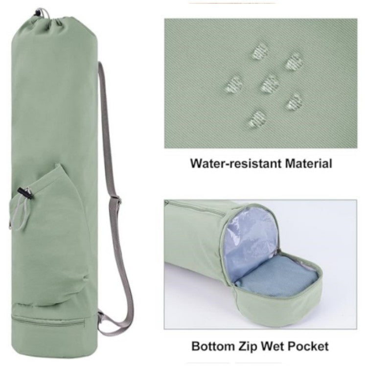 SUPSCH184 Yogamatten-Tasche mit Wasserflaschenfach und Nassfach unten