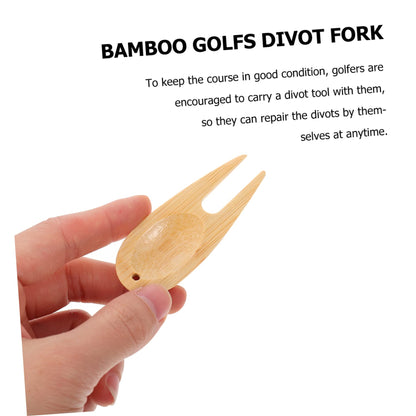 SUPSCH241 Bamboo Golf Divot Tool