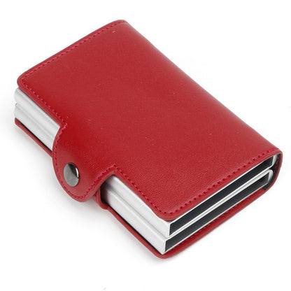 SUPSCH027 Double Anti Rfid Credit Card holder Case