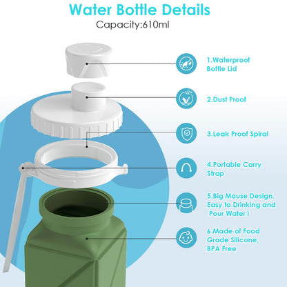 SUPSCH084 Leakproof Collapsible Bottle