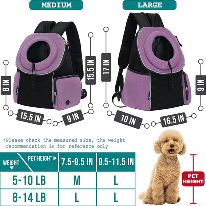 SUPSCH191 Dog Front Carrier Backpack