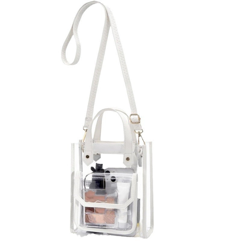 SUPSCH202 Kleine transparente Tasche