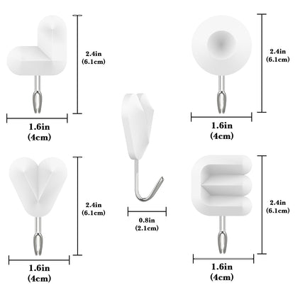 SUPSCH257 Plastic Love Letter Adhesive Hook