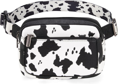 SUPSCH208 Gürteltasche mit West Cow-Print