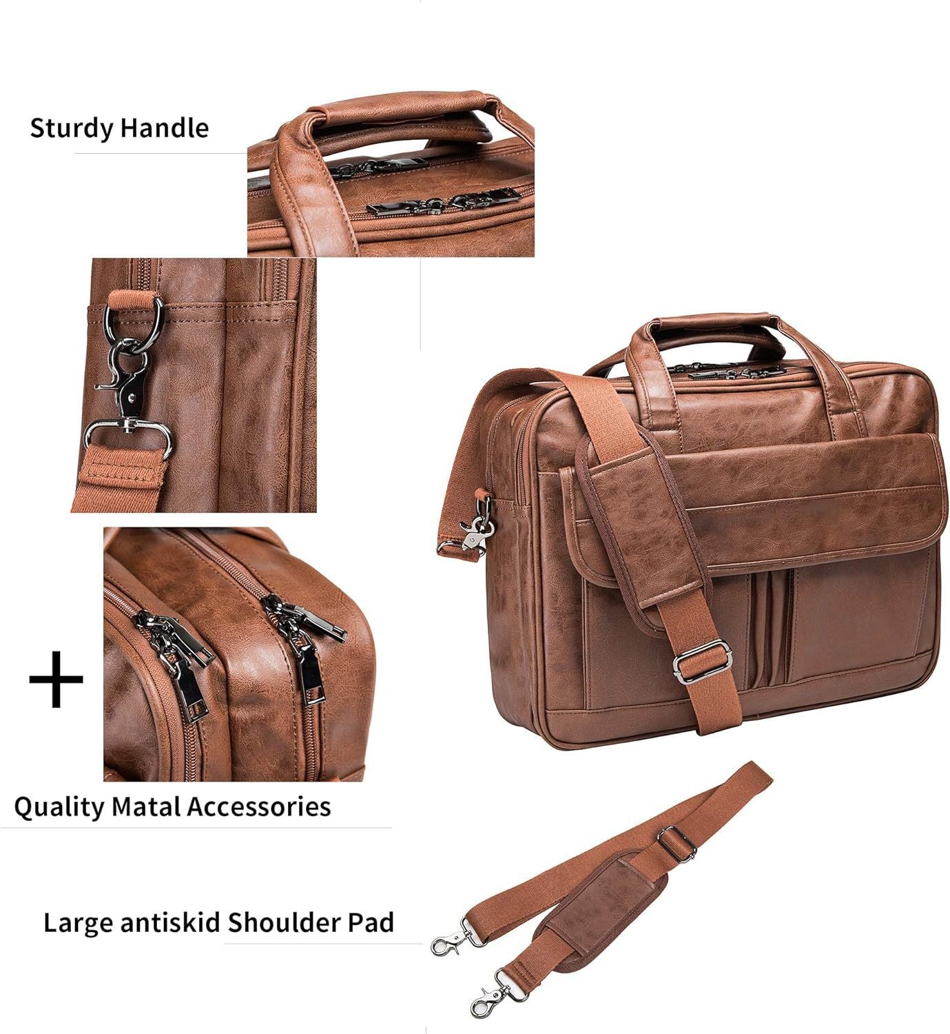 SUPSCH130 Messenger Bag aus Leder