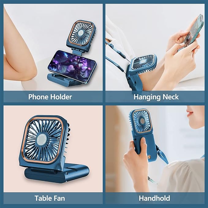 SUPSAS03 Portable Handheld Personal Necklace Fan