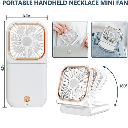 SUPSAS03 Portable Handheld Personal Necklace Fan