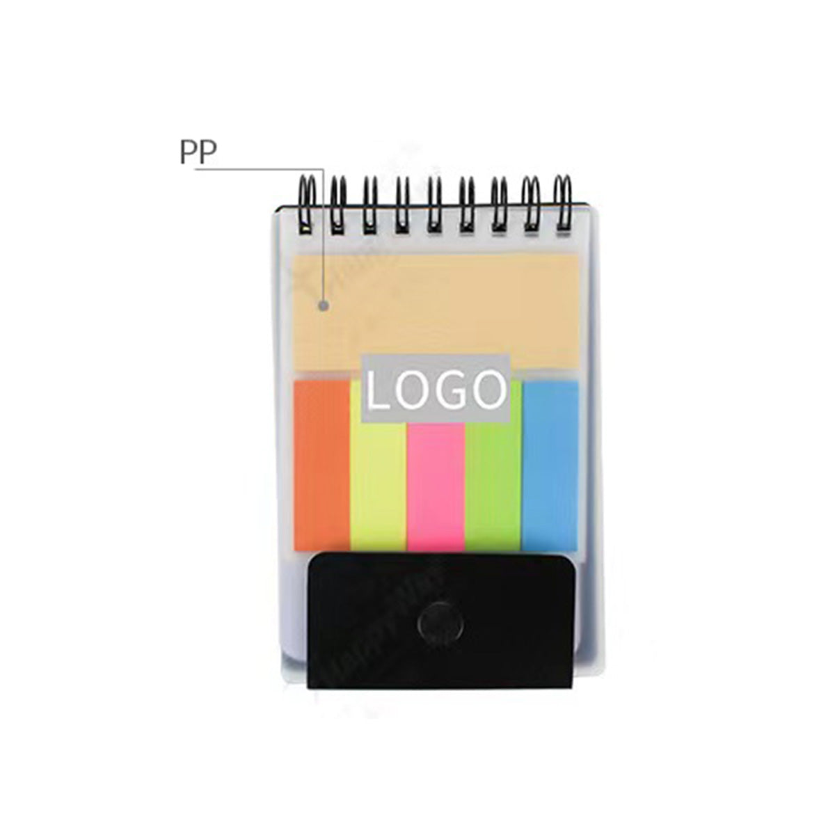 SUPSAS106 Spiral Jotter Sticky Notes