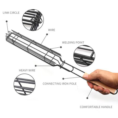 SUPSAS122 Kebab Grilling Basket