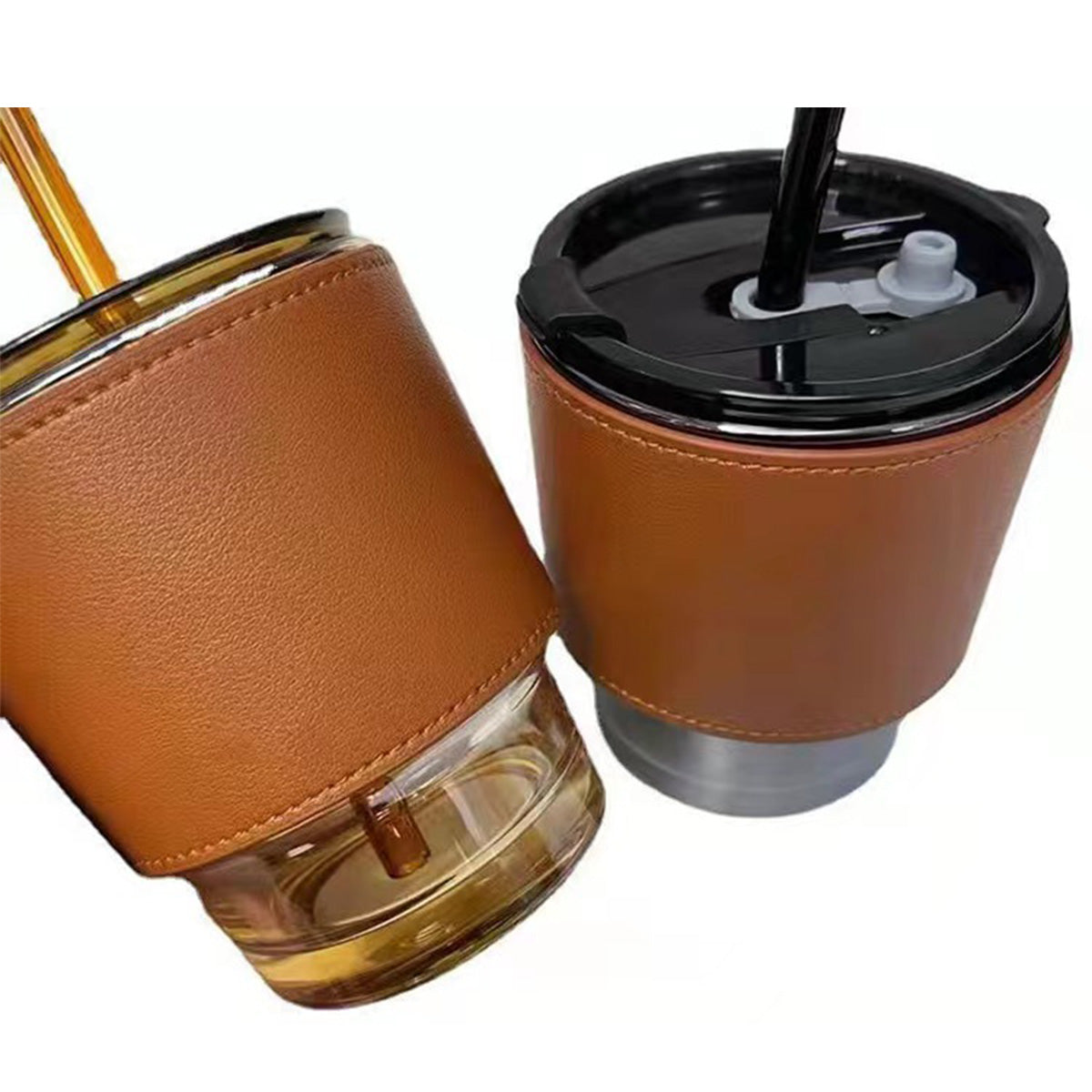 SUPSAS144 Leather Cup Sleeves