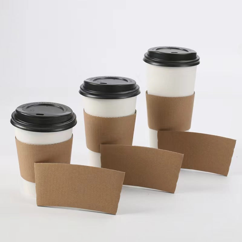 SUPSAS153 Kraft Paper Hot Cup Sleeve