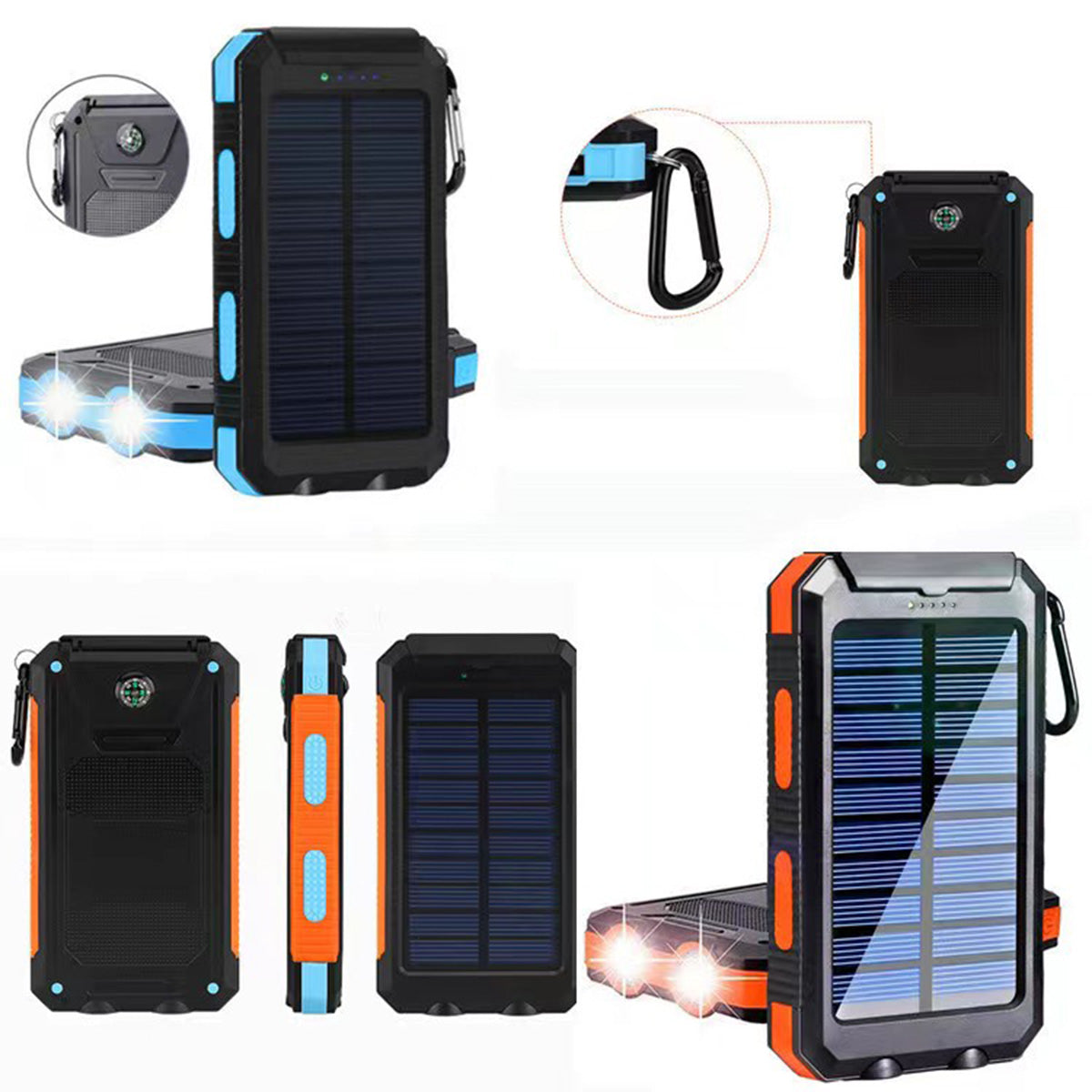 SUPSAS16 Solar Power Bank with Compass