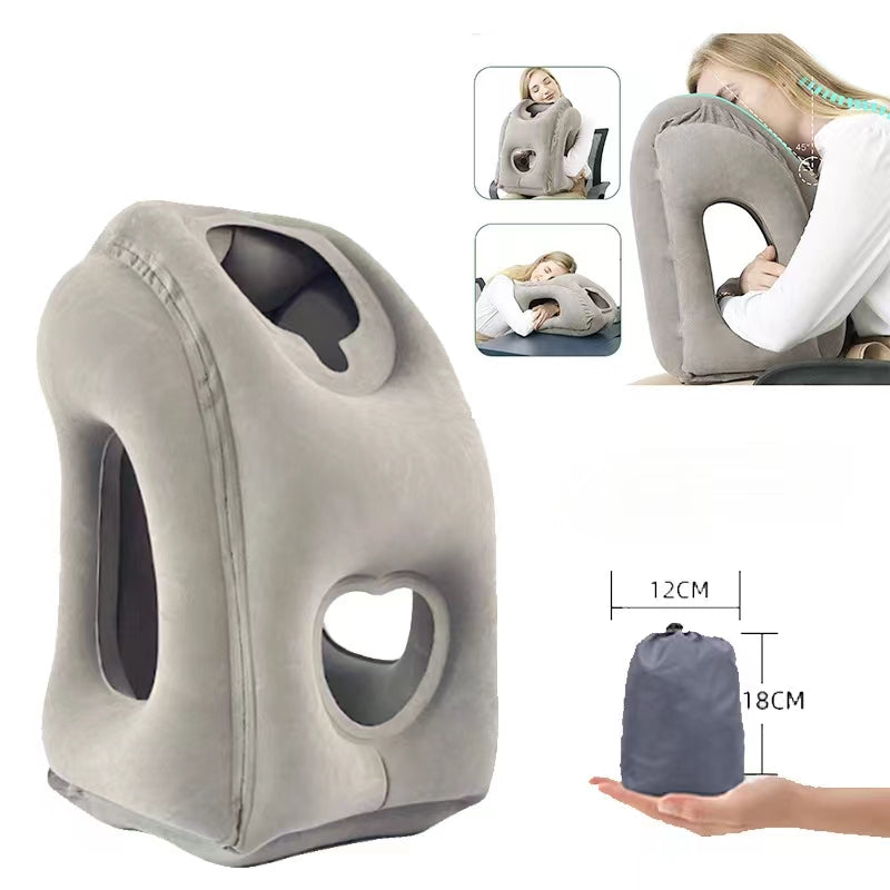 SUPSAS168 Inflatable Travel Neck Pillow