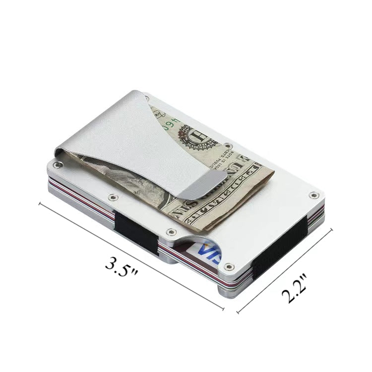 SUPSAS173 Minimalist Wallet RFID Blocking Front Pocket Wallet