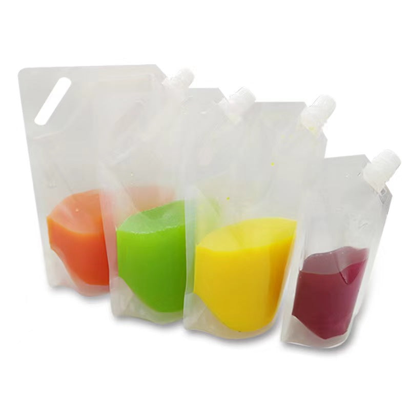 SUPSAS177 Plastic Flask Reusable Disposable Drink bags