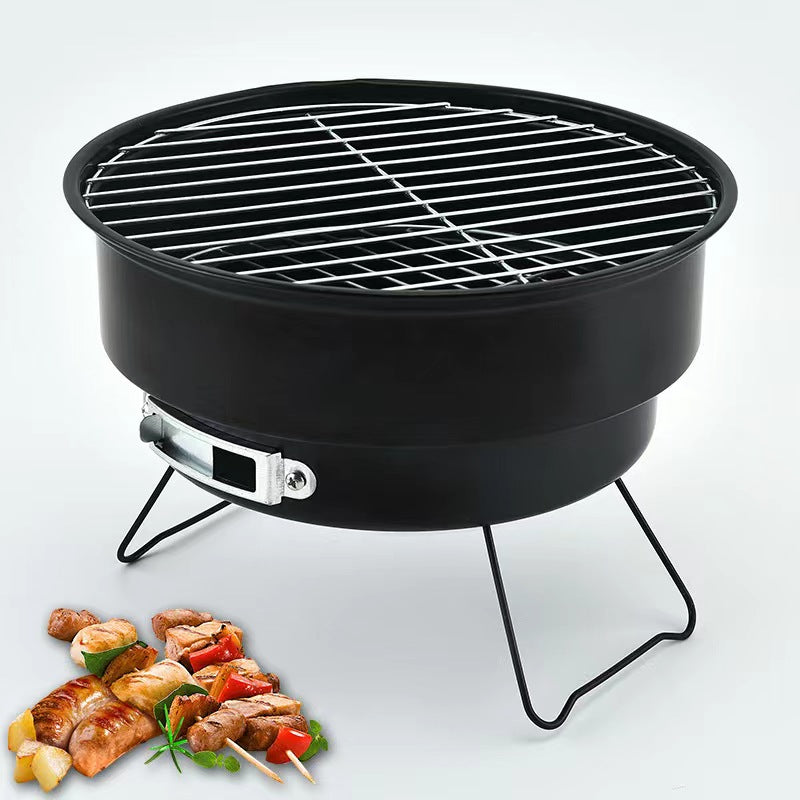 SUPSAS186 Portable Charcoal Grill with Cooler Tote