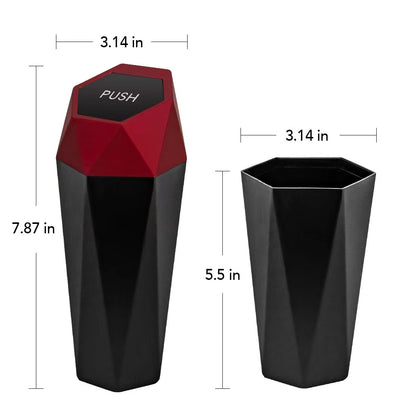 SUPSAS192 Car Dustbin Diamond Design