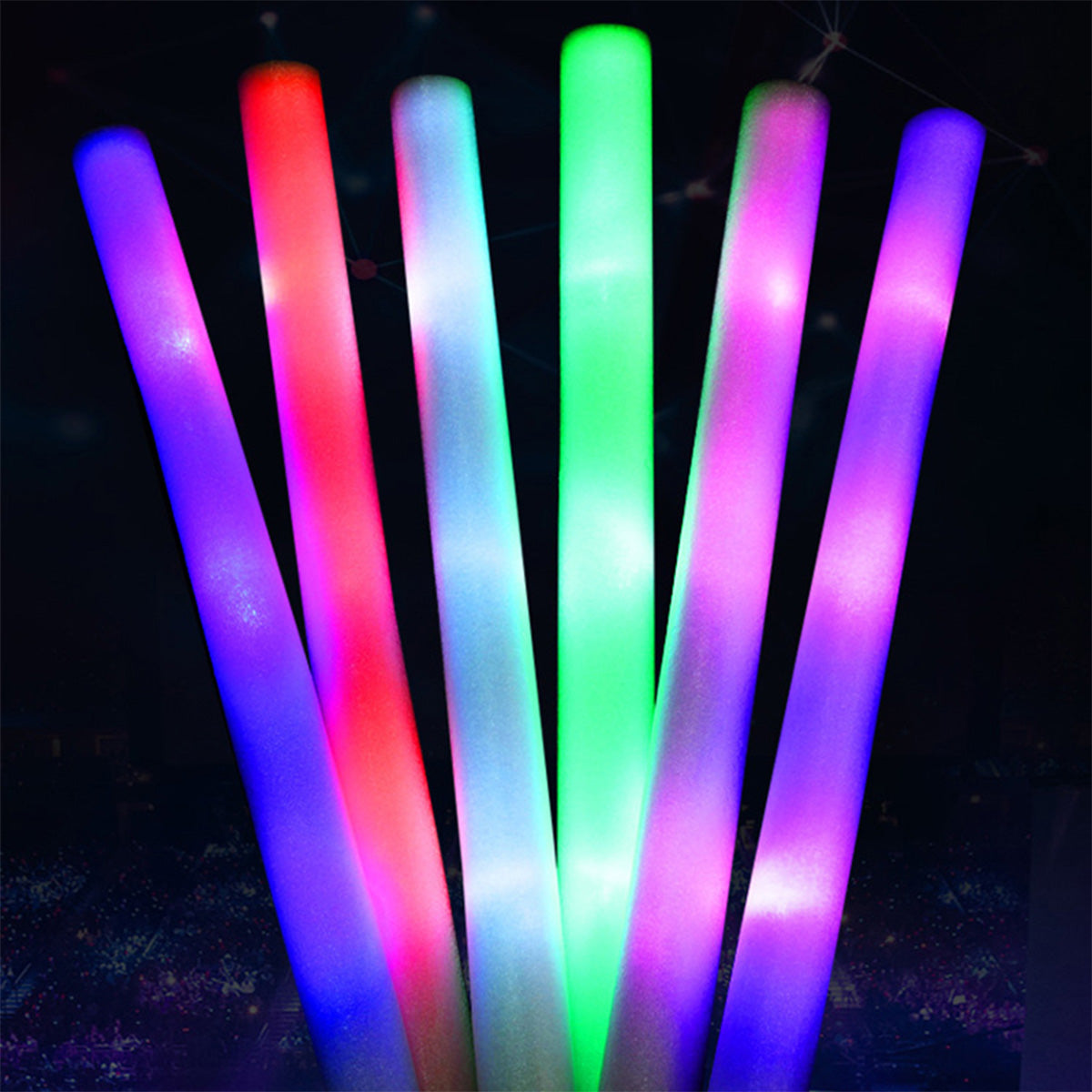 SUPSAS30 Foam Glow Sticks